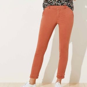 NWT Loft Ankle Chino pant